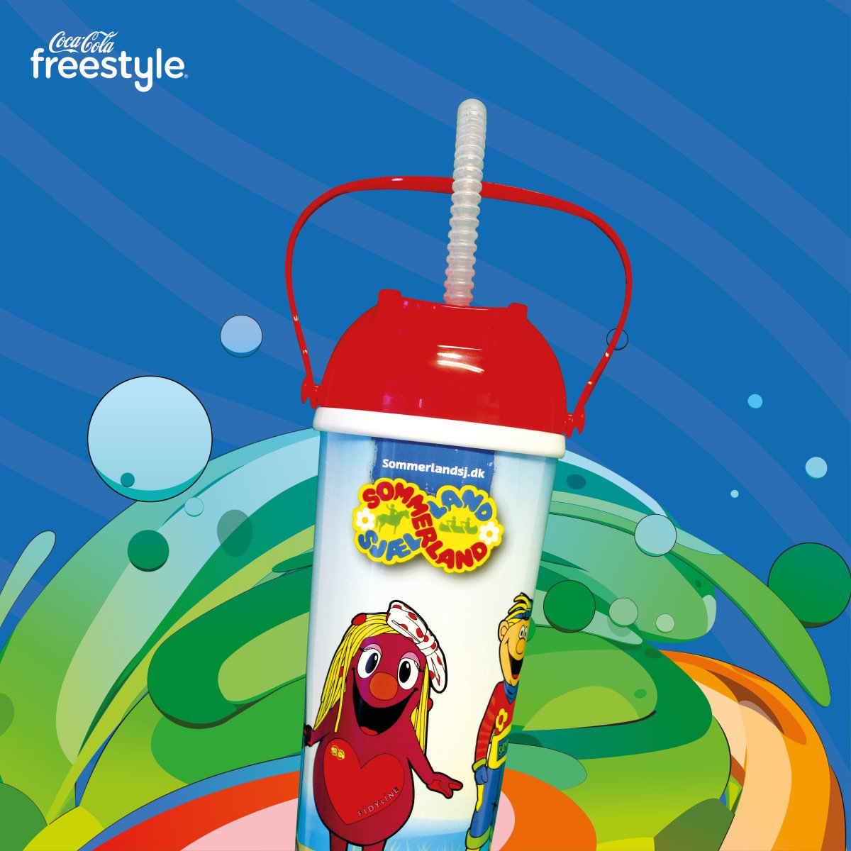 1 stk. Coca-Cola Freestyle kop