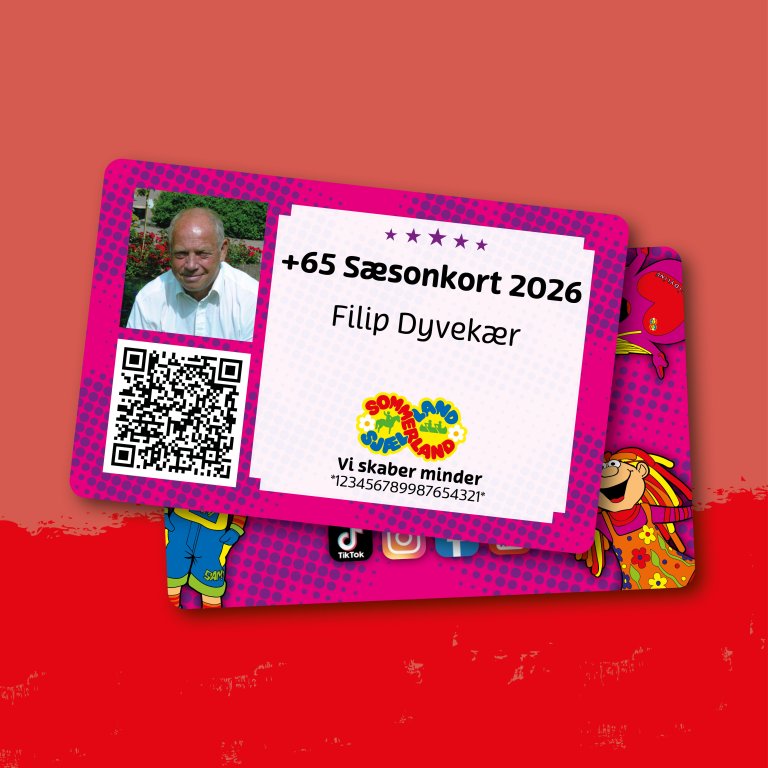 +65 sæsonkort 2026